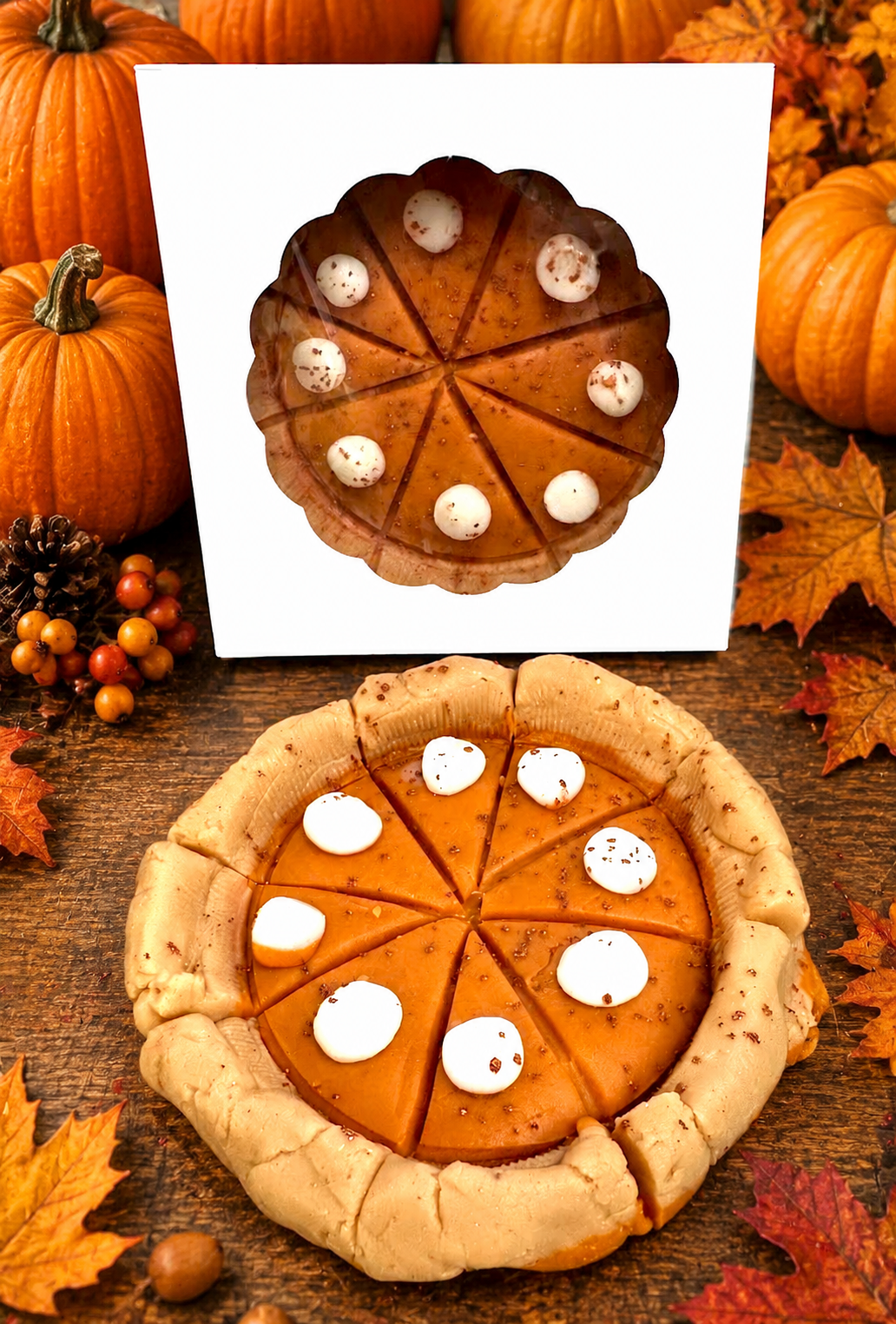 
                  
                    MINI WHOLE PUMPKIN PIE | Wax Melts | Pumpin Pie Spice | Fake Food | 4 oz
                  
                