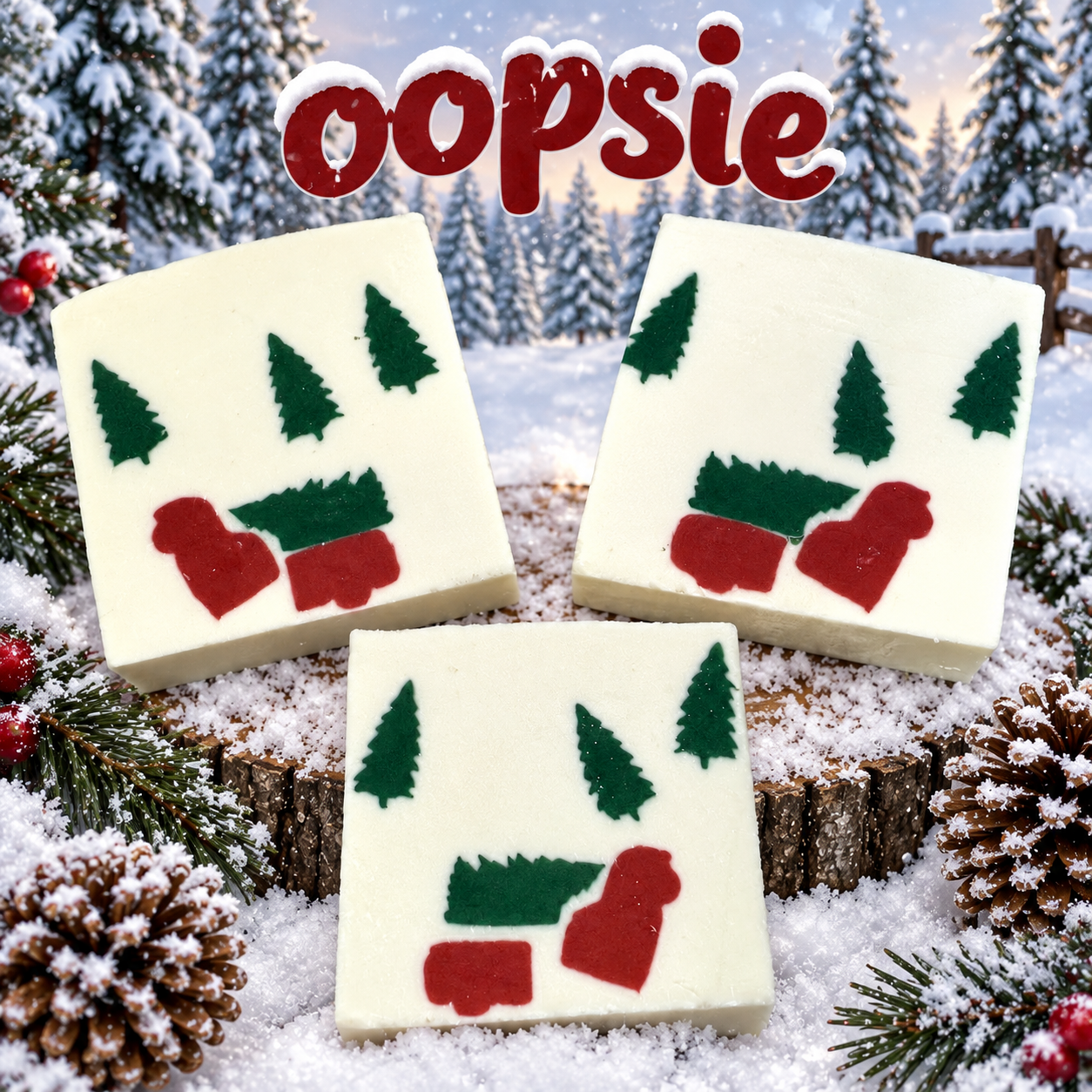 
                  
                    CHRISTMAS TREE FARM artisan soap bar | White Christmas scent | 5 oz | SHIPS OCTOBER 19th
                  
                