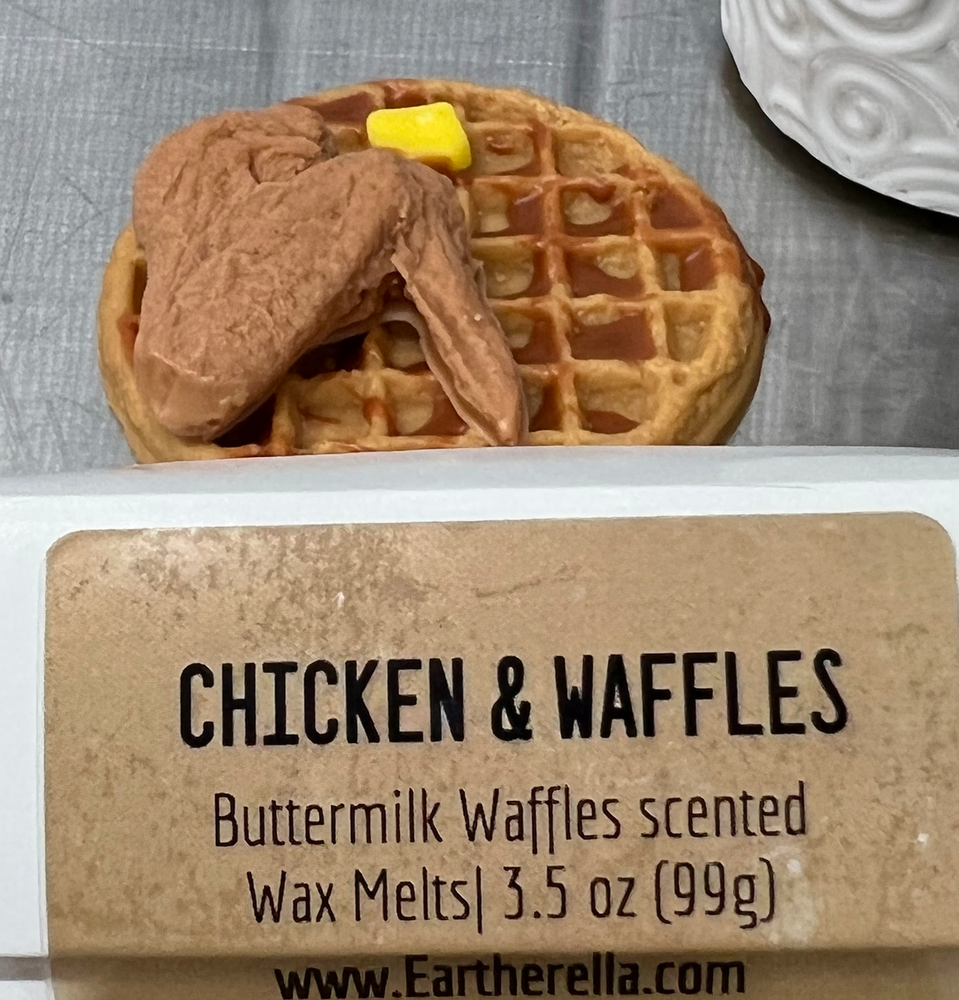 
                  
                    CHICKEN & WAFFLES Wax Melts | Buttermilk Waffles scent | 3.5 oz
                  
                