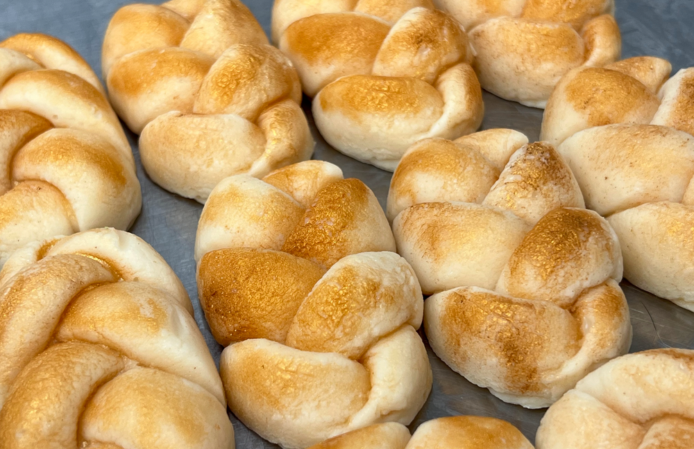 
                  
                    Loaf of FRESH BAKED BREAD | FAKE FOOD | Braided Bread |  5 oz
                  
                