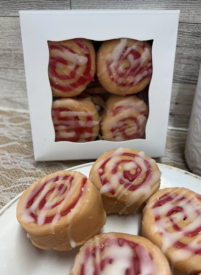 
                  
                    Realistic CINNAMON BUNS Wax Melts | Wax Embeds for Candles | Fake Food | 6 oz
                  
                