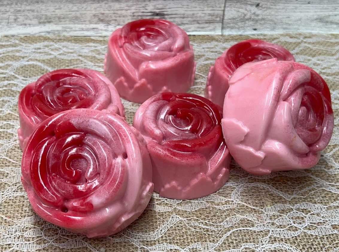 
                  
                    FRESH CUT ROSES | Rose Loofah soap bar, 4 oz bar
                  
                