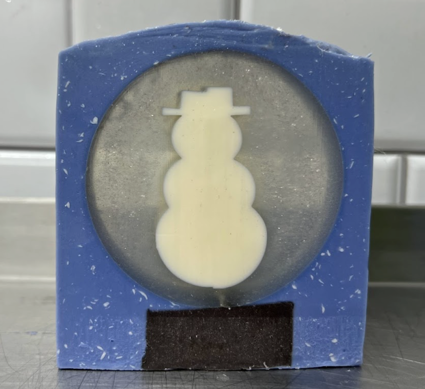 
                  
                    SNOW GLOBE Christmas Soap | Snowman | handmade artisan soap bar | 6 oz
                  
                