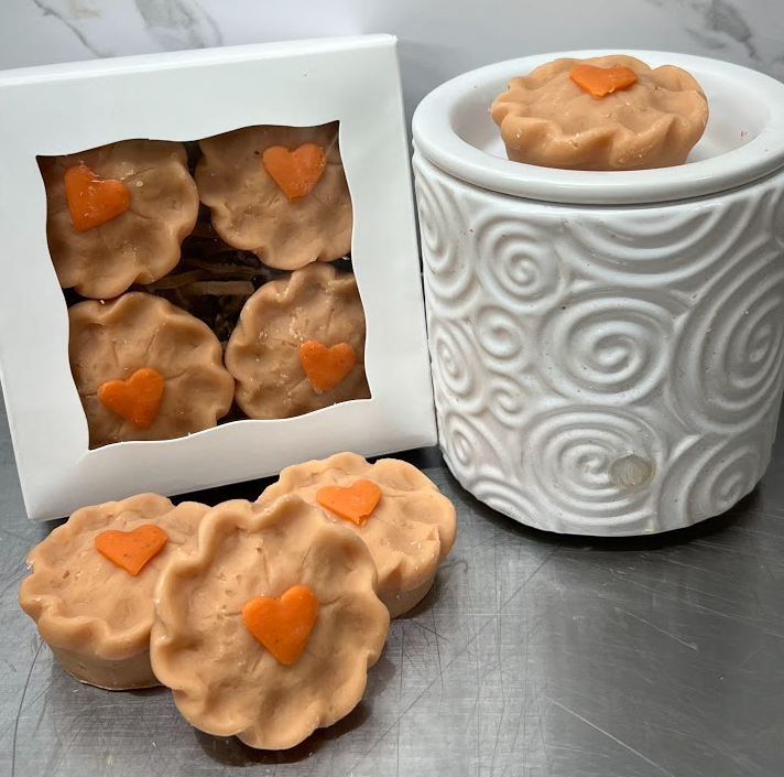 
                  
                    PUMPKIN PIE Tarts Wax Melts | Pumpkin Pie Spice | Fake Food | 5.5 oz | 4 Melts
                  
                