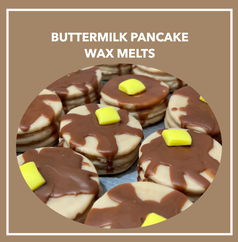 MINI stack of BUTTERMILK PANCAKES Wax Melts | Fake Food | 6 oz