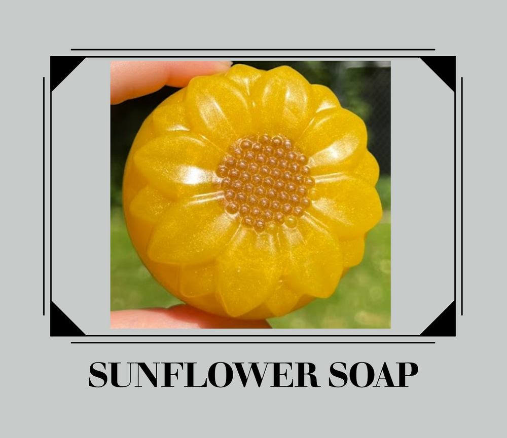 
                  
                    SUNFLOWER  LOOFAH  (or no loofah) Soap | 3 oz
                  
                