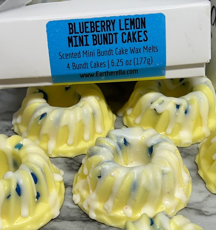 
                  
                    BLUEBERRY LEMON Mini Bundt Cake wax melts | 4 Melts | 6.25 oz
                  
                