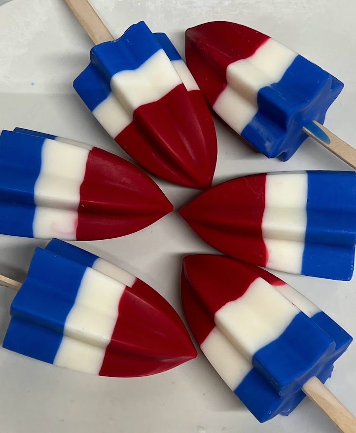 
                  
                    BOMB POPS wax melts | Red White Blue Popsicle | Summer | 2 wax melts | 4.75 oz
                  
                