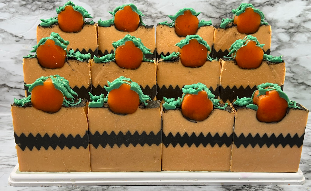 
                  
                    It's the GREAT PUMPKIN CHARLIE BROWN | Halloween Fall Soap | handmade artisan soap bar | 7 oz
                  
                