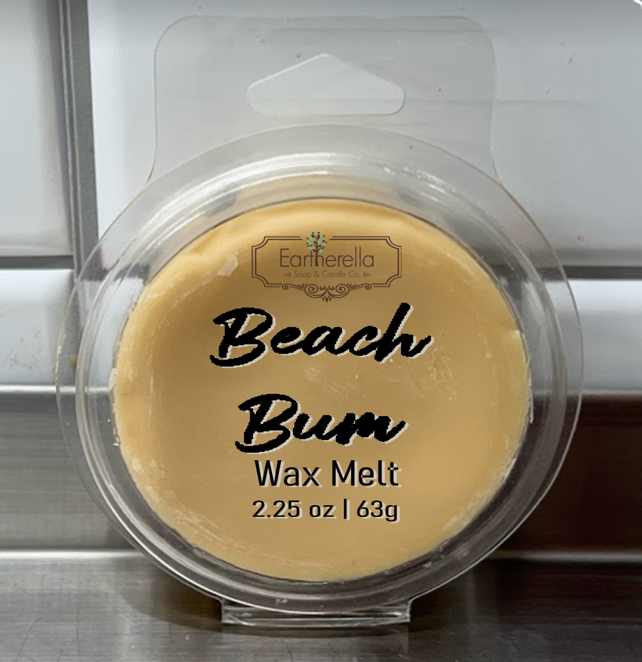 
                  
                    BEACH BUM Wax Melts Tarts | Round Clamshell | 2.7 oz
                  
                