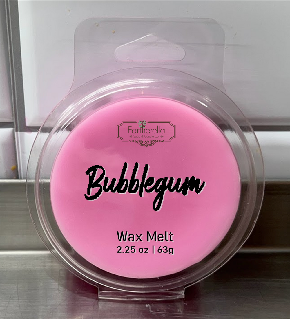 BUBBLEGUM Wax Melts Tarts | Round Clamshell | 2.7 oz