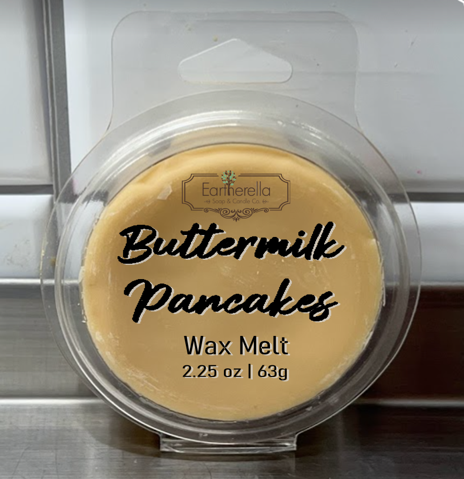 BUTTERMILK PANCAKES Wax Melts Tarts | Round Clamshell | 2.7 oz