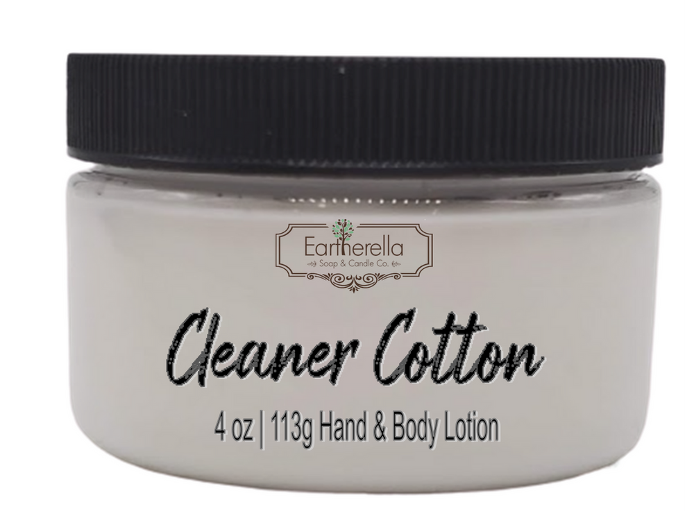 CLEANER COTTON Hand & Body Lotion Jar, 4 oz.