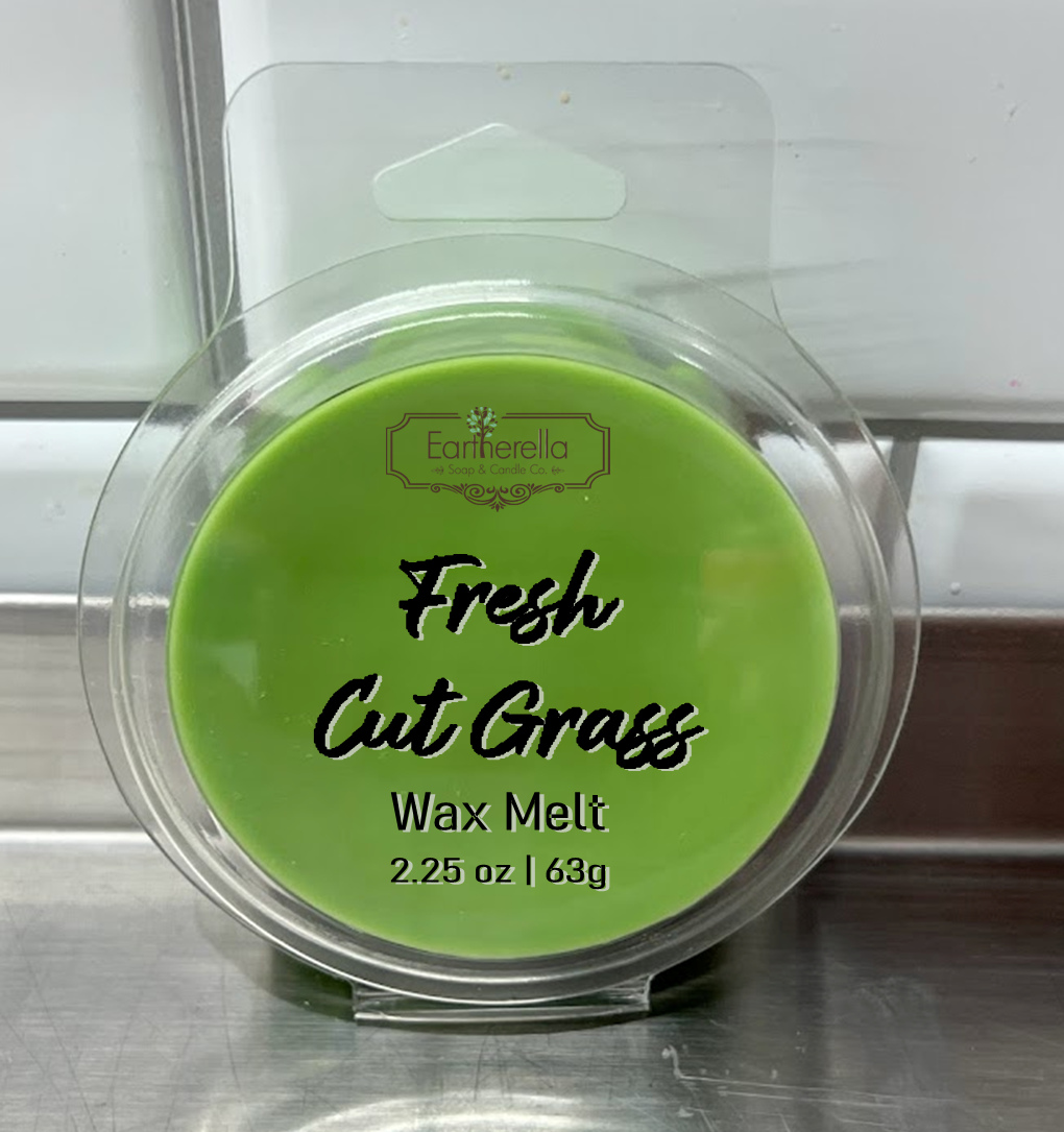
                  
                    FRESH CUT GRASS Wax Melts Tarts | Round Clamshell | 2.7 oz
                  
                