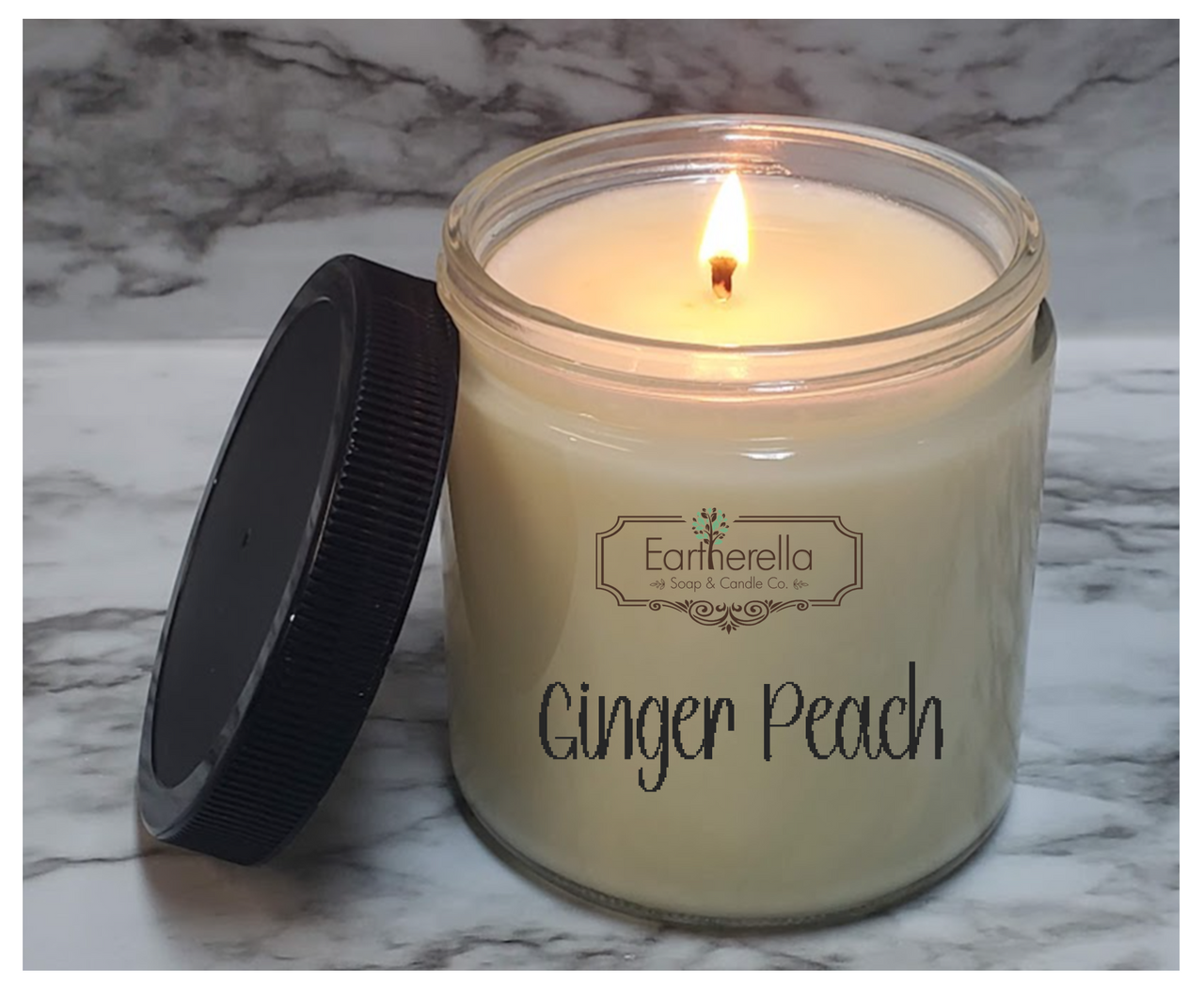 
                  
                    GINGER PEACH Soy Candle jar
                  
                