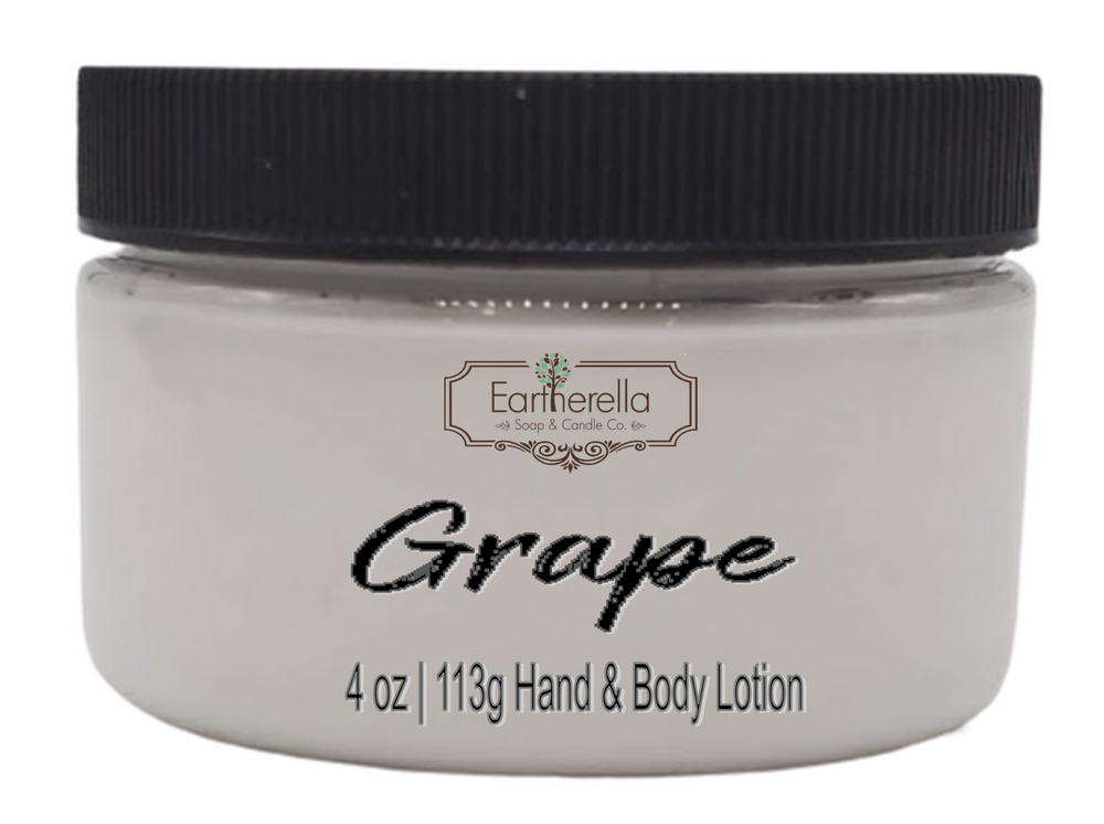GRAPE Hand & Body Lotion Jar, 4 oz.