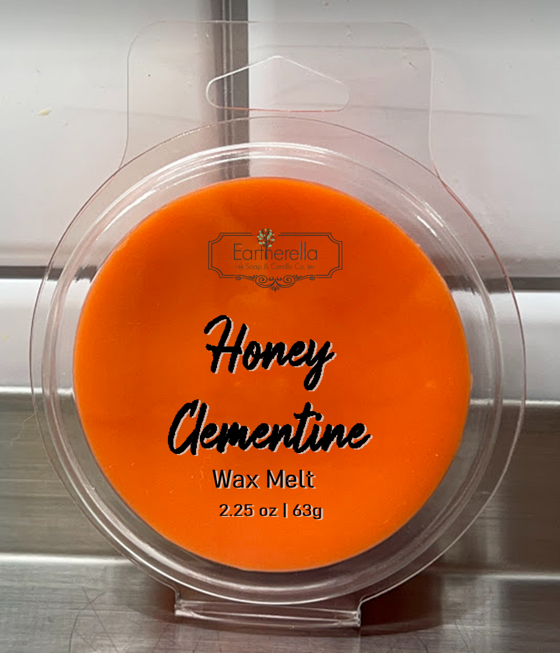 
                  
                    HONEY CLEMENTINE Wax Melts Tarts | Round Clamshell | 2.7 oz
                  
                