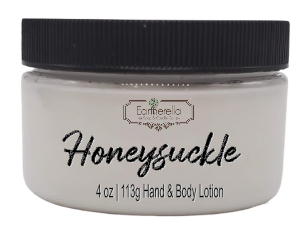 HONEYSUCKLE Hand & Body Lotion Jar, 4 oz.