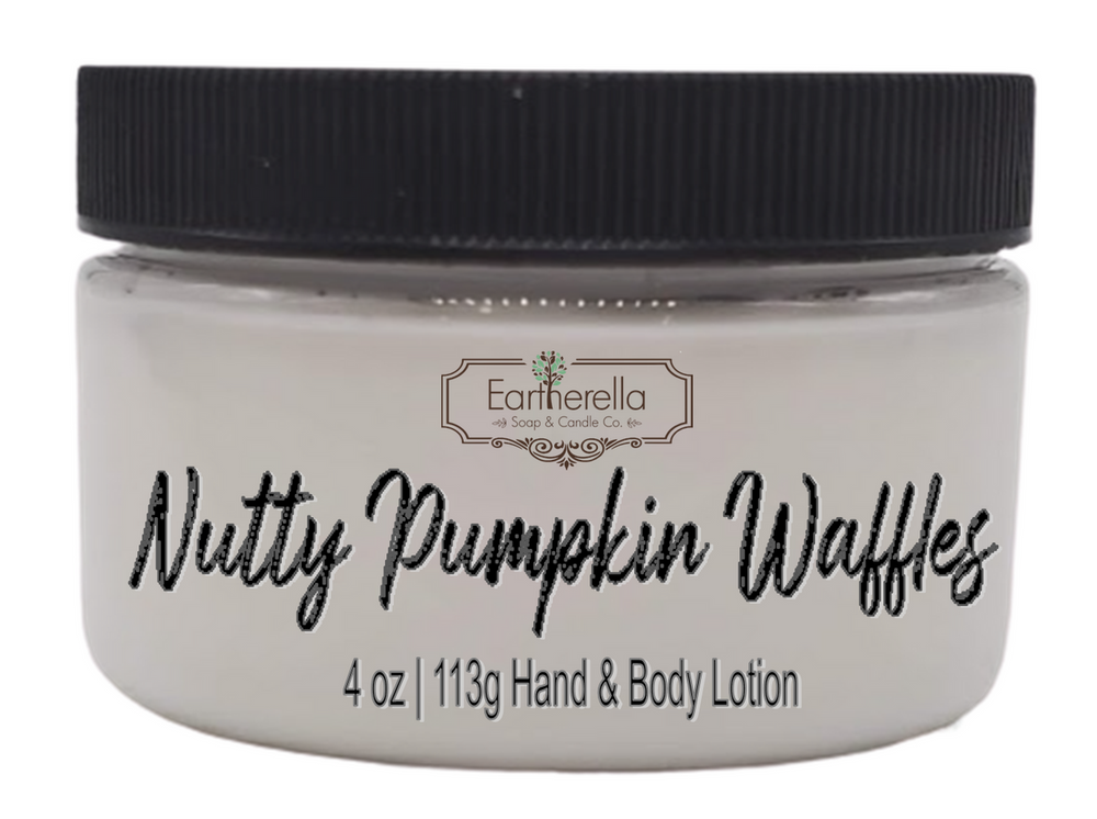 NUTTY PUMPKIN WAFFLES Hand & Body Lotion Jar, 4 oz.