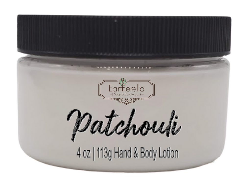 PATCHOULI Hand & Body Lotion Jar, 4 oz.