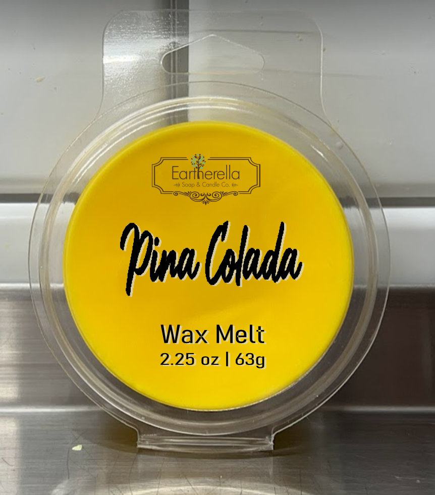 
                  
                    PINA COLADA Wax Melts Tarts | Round Clamshell | 2.7 oz
                  
                