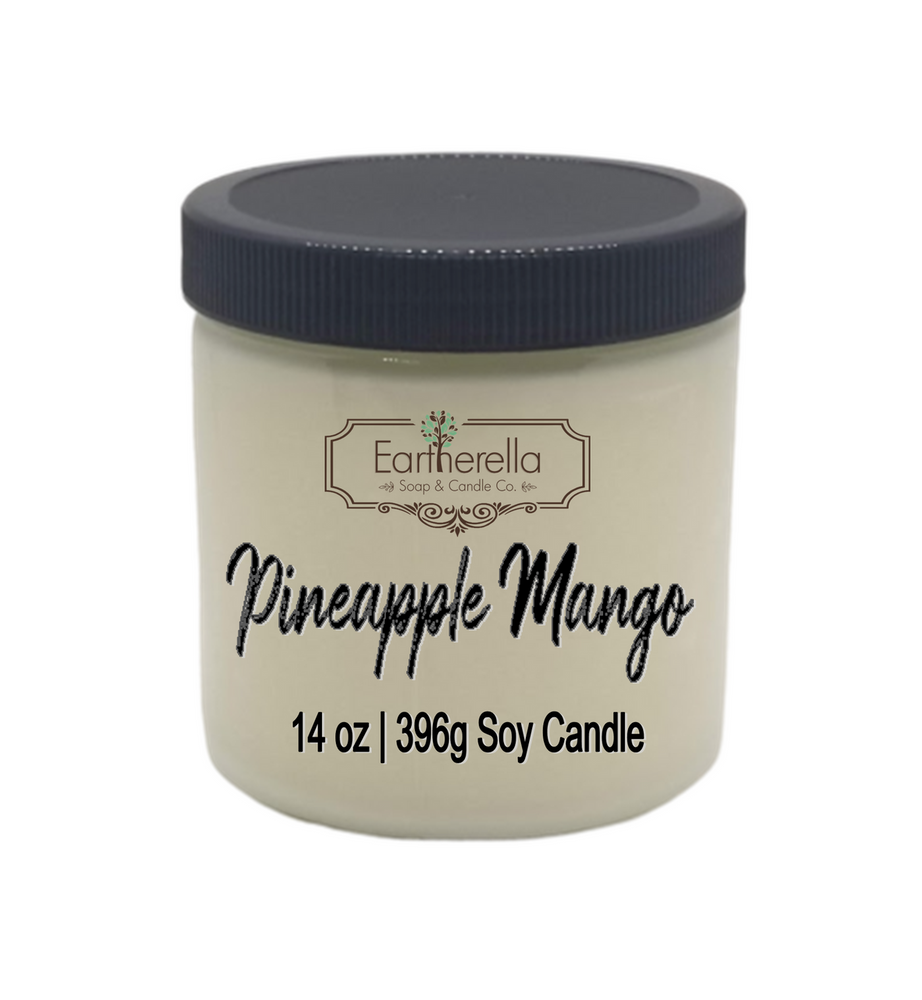 
                  
                    PINEAPPLE MANGO Soy Candle 14 oz jar
                  
                