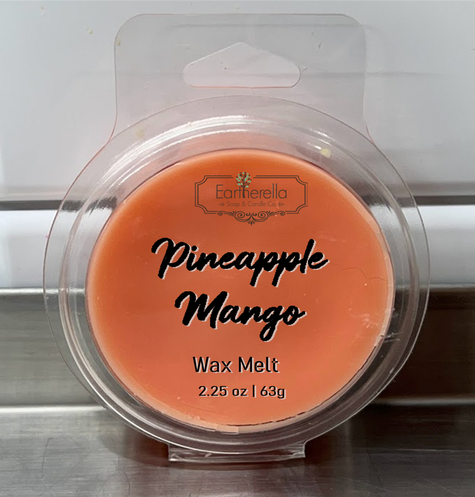 
                  
                    PINEAPPLE MANGO Wax Melts Tarts | Round Clamshell | 2.7 oz
                  
                