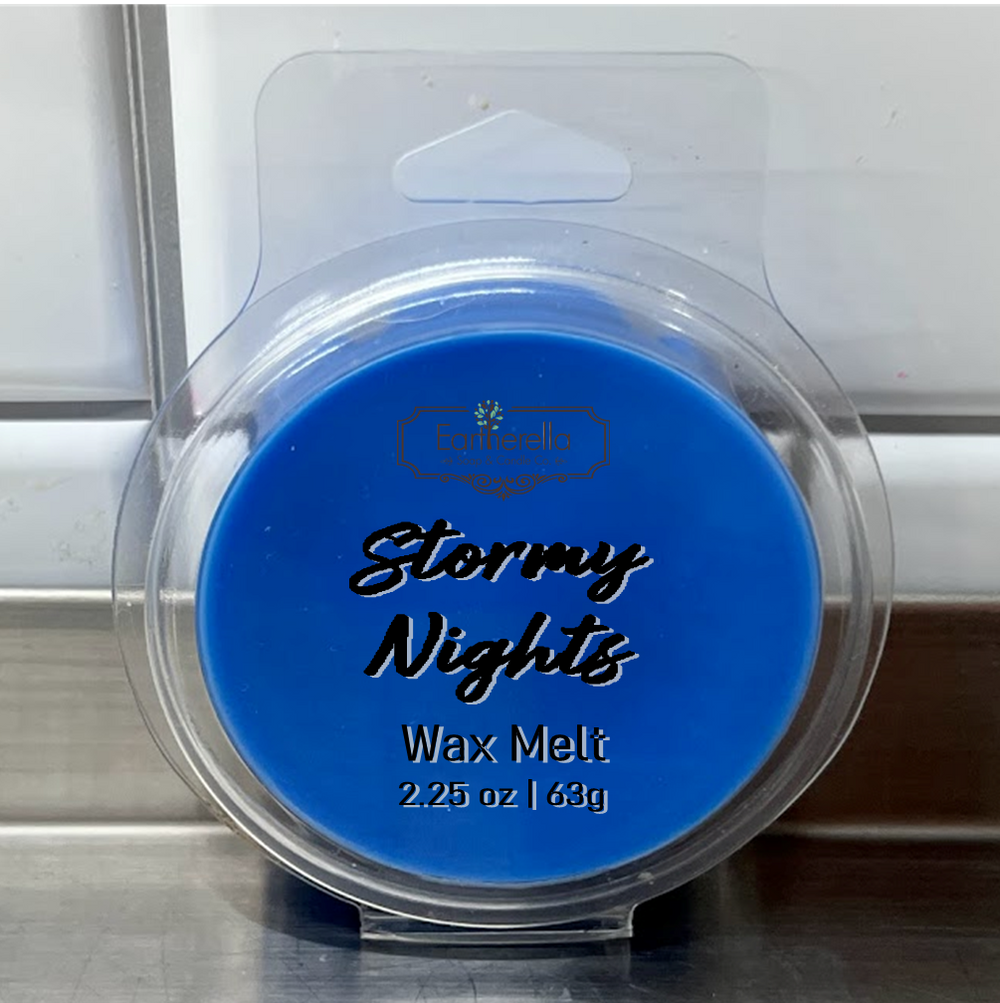 STORMY NIGHTS Wax Melts Tarts | Round Clamshell | 2.7 oz