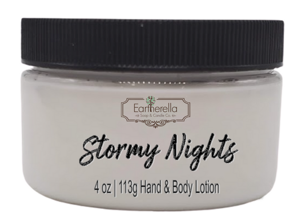 STORMY NIGHTS Hand & Body Lotion Jar, 4 oz.